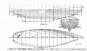 hull of sailing yacht monsoon