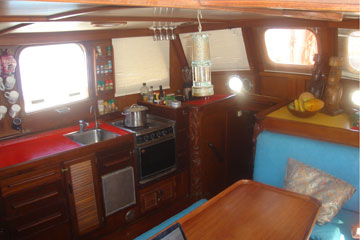 sailing yacht monsoon specifications and details