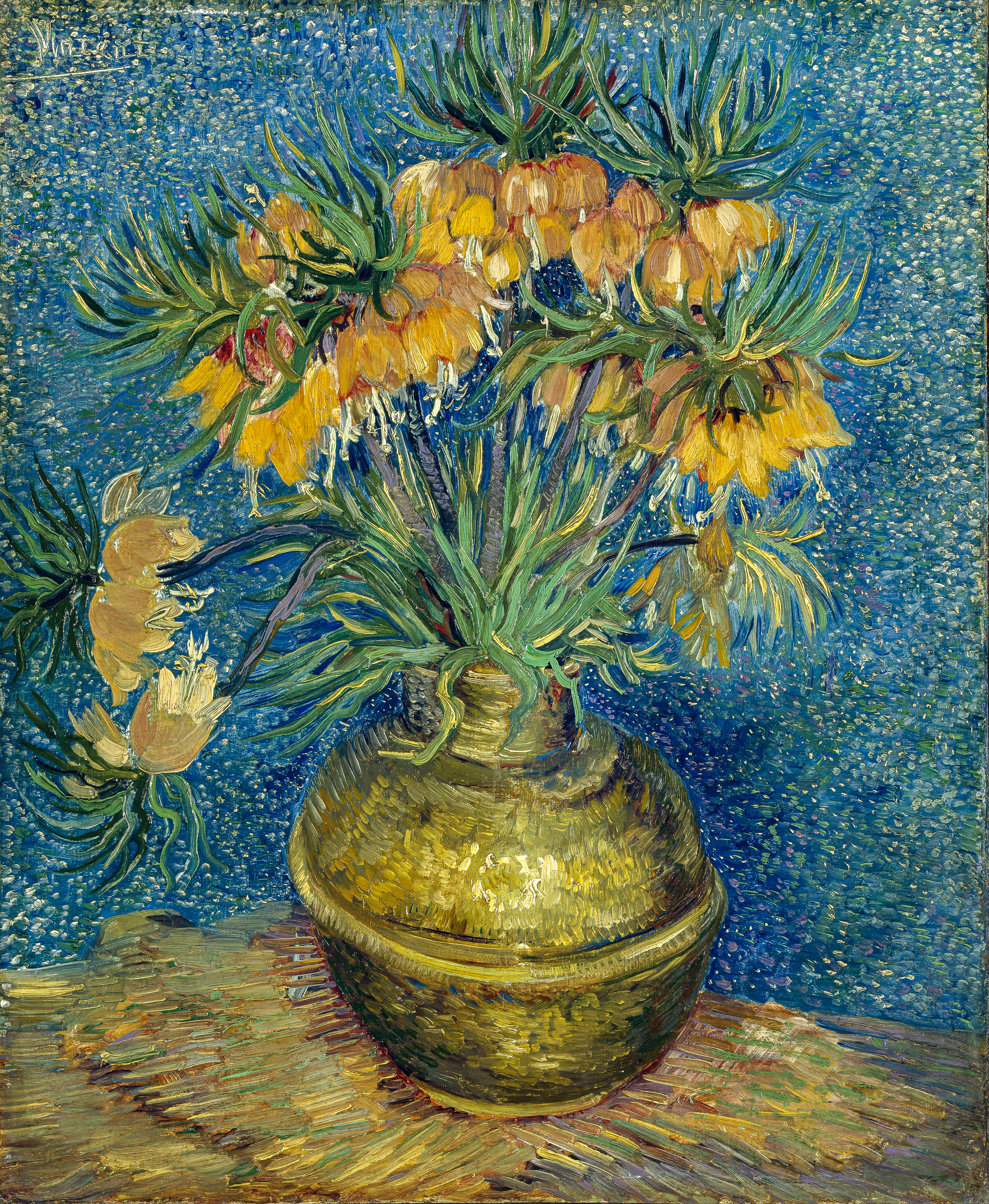 Vincent van gogh
                        suicide painting