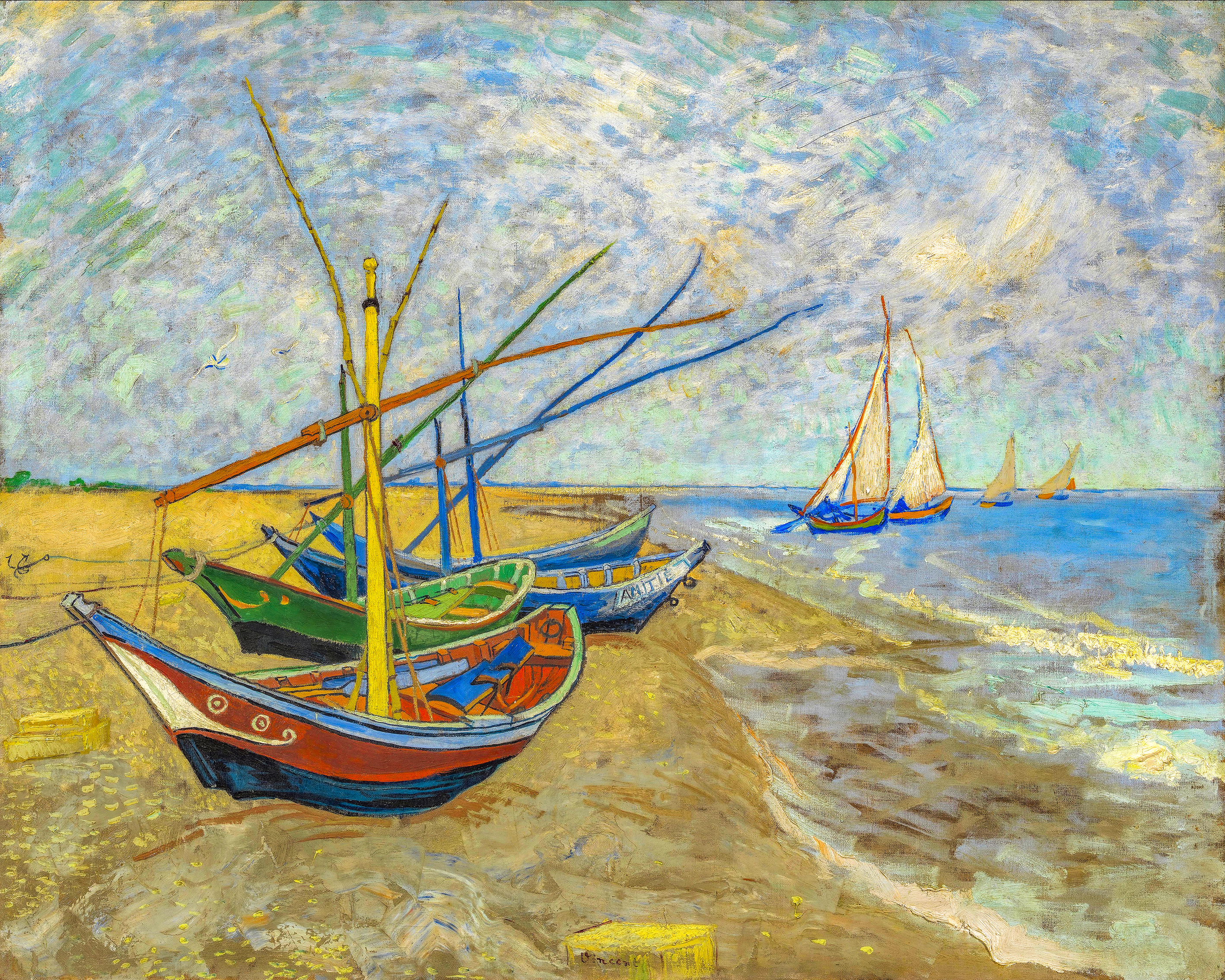 Vincent van Gogh
                        suicide painting